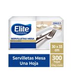 Servilleta Mesa Elite 30X33Cm 300 Un