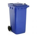 Contenedor De Basura C/Tapa, Rueda 240Lts.