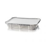 Bandeja Aluminio C20 c/Tapa Carton - 100 u