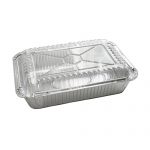 Bandeja Aluminio C20 c/Tapa Pet - 250 u