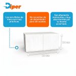 Servilleta 24X24Cm 2400 Servilletas Diper - Imagen 2