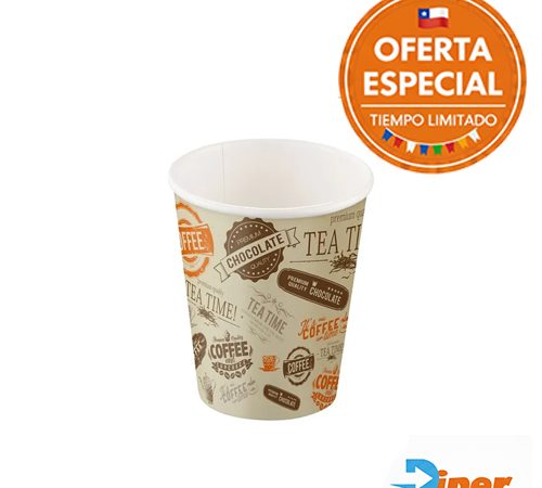 Vaso Simple Eco-Papel 300cc (10 Oz) - 100 u