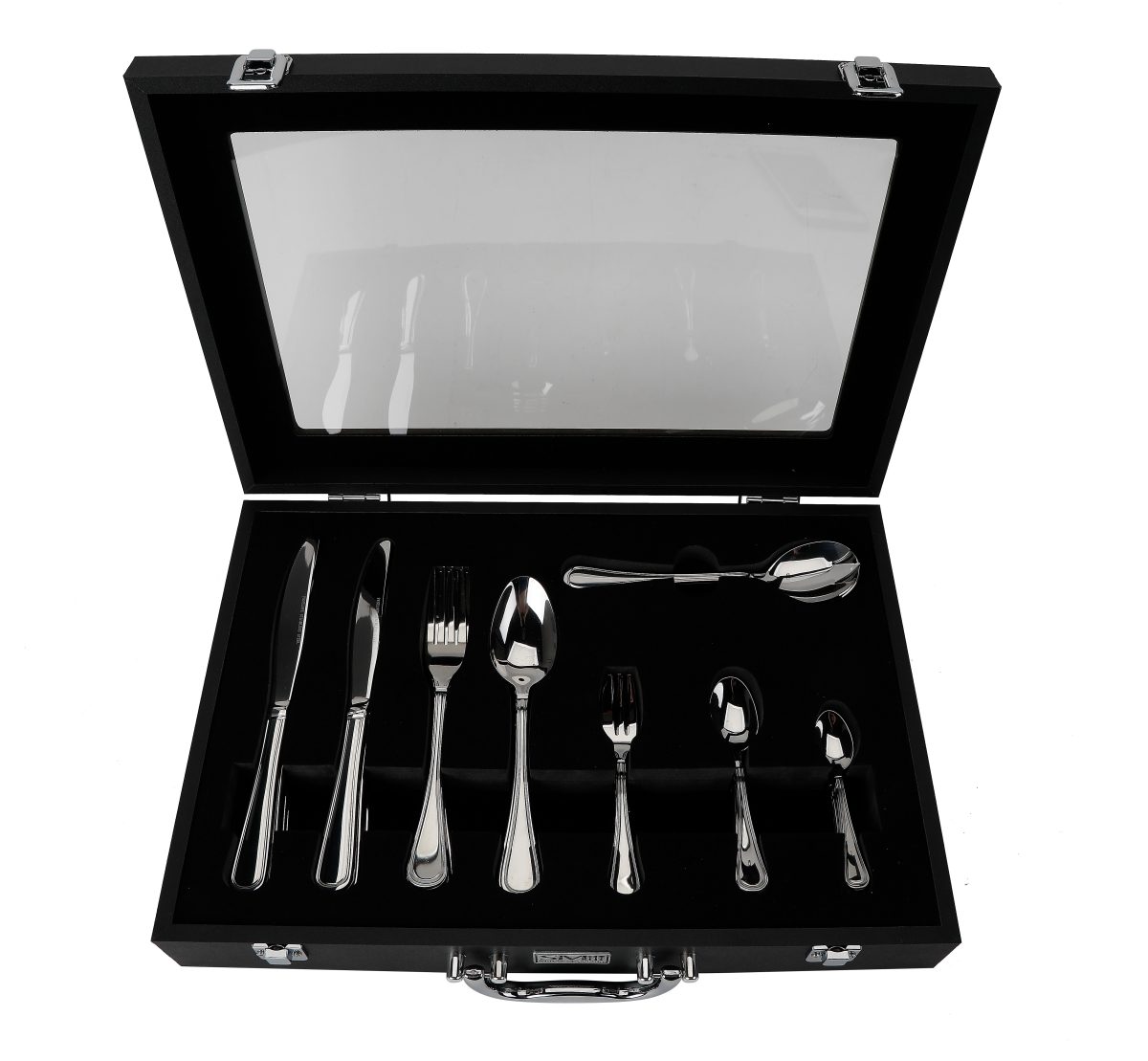 Estuche Cubertería Penélope 74 piezas - 12 Personas - Imagen 3