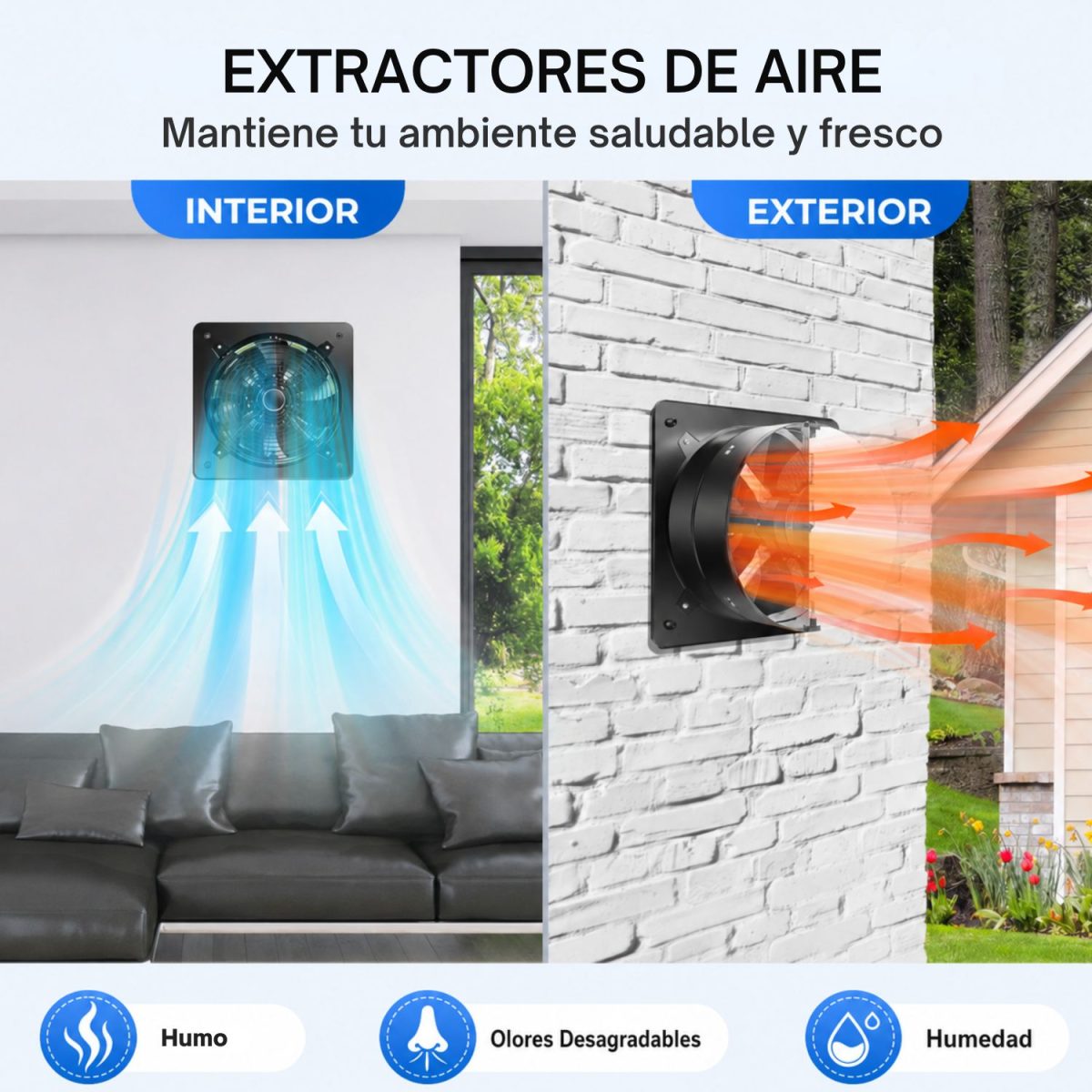 Extractor de aire industrial - Imagen 2