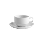 Tazas Apilables con platillo (6 unidades)