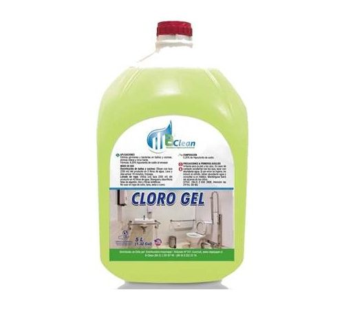 Cloro Gel B-Clean bidón de 5 litros